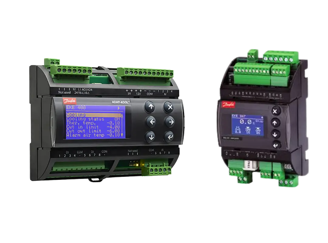 Controladores Danfoss EKE 400 e EKE 347